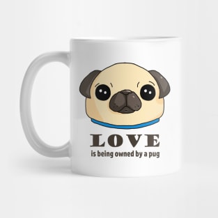 Pug Love (light) Mug